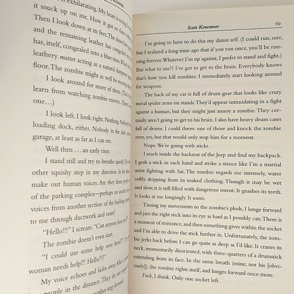 Signed Copy of Zombie, Illinois Signed by Author Scott Kenemore - Picture 9 of 12